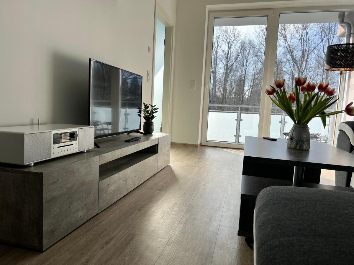 Ferienwohnung Holzland Bad Klosterlausnitz Bagian luar foto